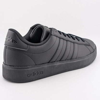 Adidas Men's Grand Court 2.0 Casual Sneakers Black/Black GW9198 Multiple Sizes SoleComfort.shoes