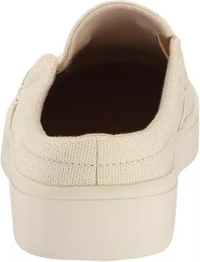 Revitalign Waco Shoe Company Orthotic Shimmer Denim Cream Sparrow Slide Size 11