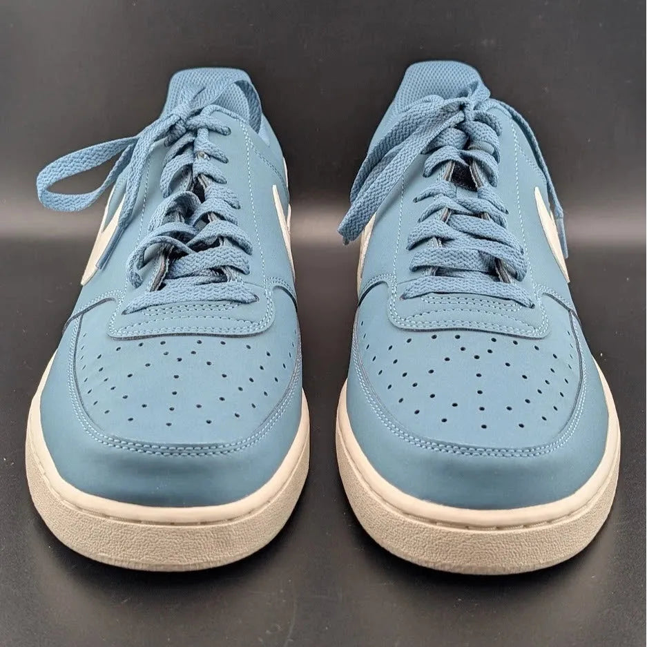 Men's Nike Court Vision Low Size 12 Smokey Blue/Sail HM9429-001 NIB SoleComfort.shoes
