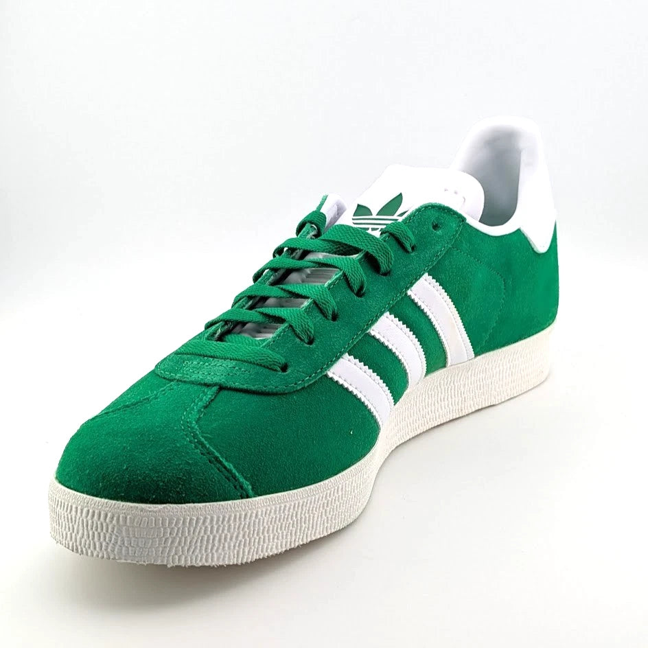 adidas Gazelle Original Men's Size 12 Shoes Green/Cloud White Sneakers IG2092 SoleComfort.shoes