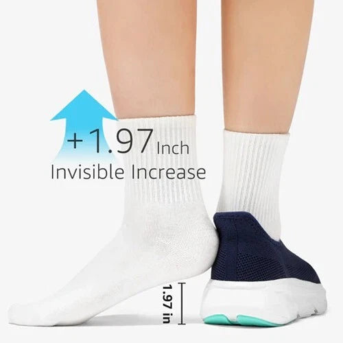 STQ Women's Arch Support Comfort Size 6.5 Walking Shoes with removable insole.