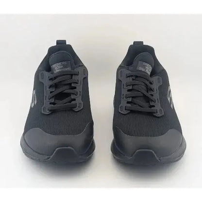 Pre-owned Skechers Womens Size 6.5 Wide Squad SR Slip-On Slip Resistant Work Shoes 77222W - SoleComfort.shoes