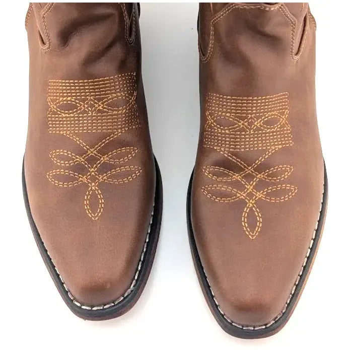 Brand New Women's 6.5 Western Cowgirl Boots Wide Calf Embroidered Country Boot IUV