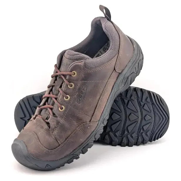 Men's Keen Size 11.5 - Targhee III Oily Leather Oxford Dark Earth/Mulch 1022513 - SoleComfort.shoes
