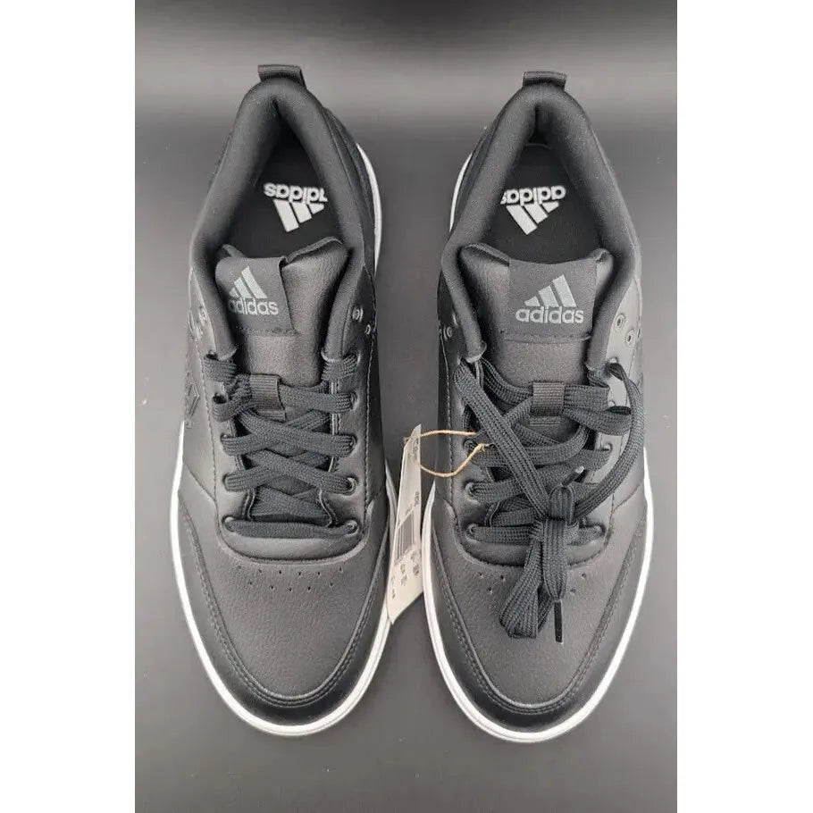 Men's adidas US Size 9 Park Street Tennis Sneaker Black/White Shoes IG9846 - SoleComfort.shoes