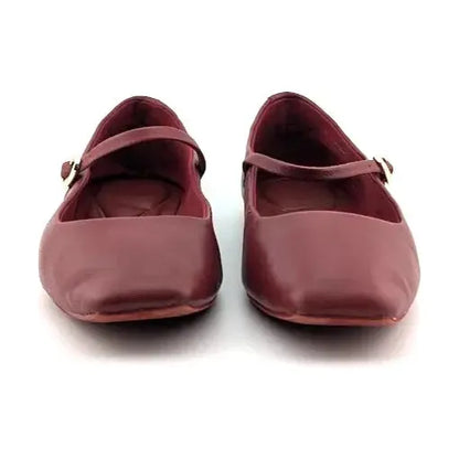 Pre-owned Kenneth Cole New York Womens Jasper Red Ballet Flats 7.5 Medium (B,M) SC2360 Kenneth Cole