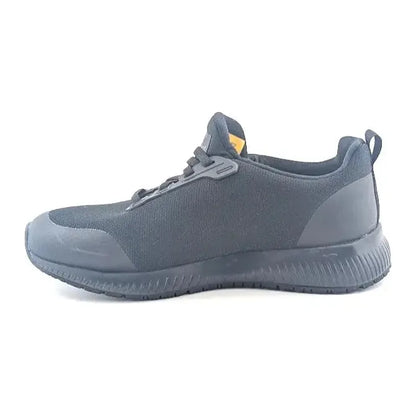 Pre-owned Skechers Womens Size 6.5 Wide Squad SR Slip-On Slip Resistant Work Shoes 77222W - SoleComfort.shoes