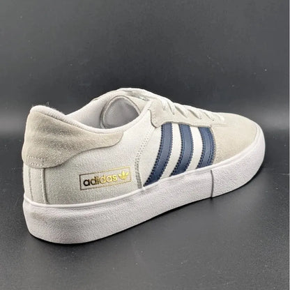 adidas Matchbreak Super Men's 10.5 White/Gry/Navy EG2740 Skateboarding Shoes SoleComfort.shoes