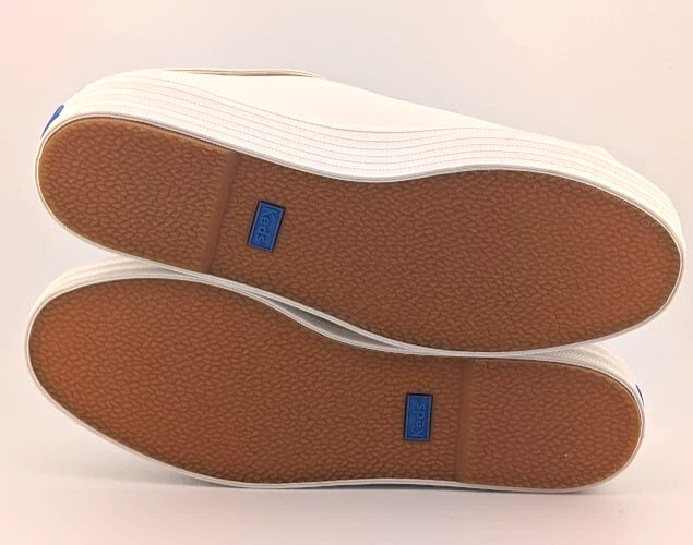 NEW Keds Triple Up Leather PIP/WT Go Athletic Platform Shoes Women's Size 8.5