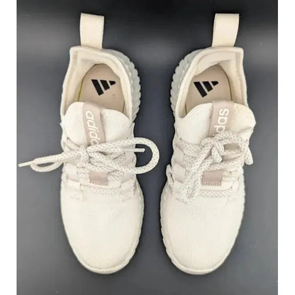 Adidas Kapir Flow Running Shoes Women's 7 Alumina Wonder Quartz Wonder Beige - SoleComfort.shoes
