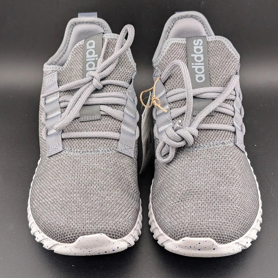 adidas Kaptir 3.0 Size 7.5 Wide Slip-on Running Sneaker Men's Shoes Gray Blue SoleComfort.shoes