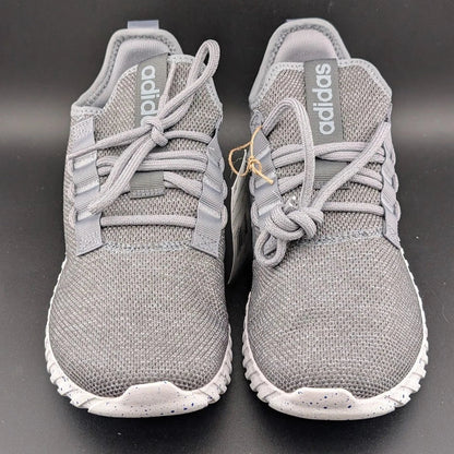 adidas Kaptir 3.0 Size 7.5 Wide Slip-on Running Sneaker Men's Shoes Gray Blue SoleComfort.shoes