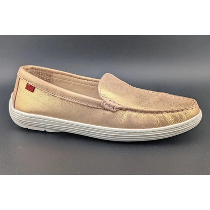 Marc Joseph Women's Size 4.5 New York Broadway Rose Gold Loafers (7707956) SoleComfort.shoes