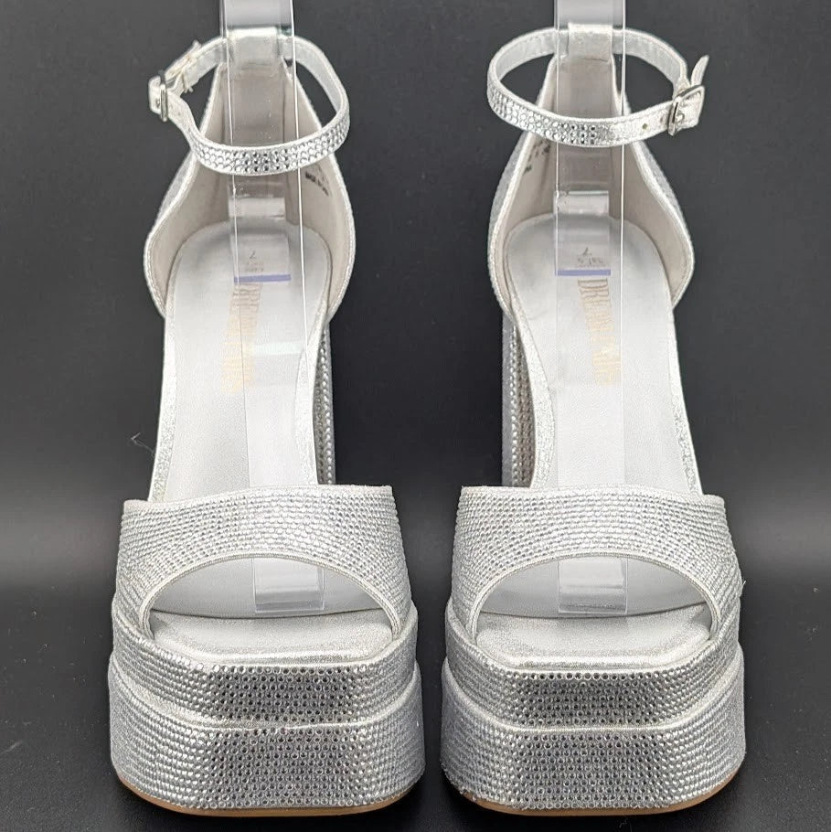 Dream Pairs Women Sz 7 | 2" Platform Chunky 5.5" Heel Pumps College Style Party SoleComfort.shoes