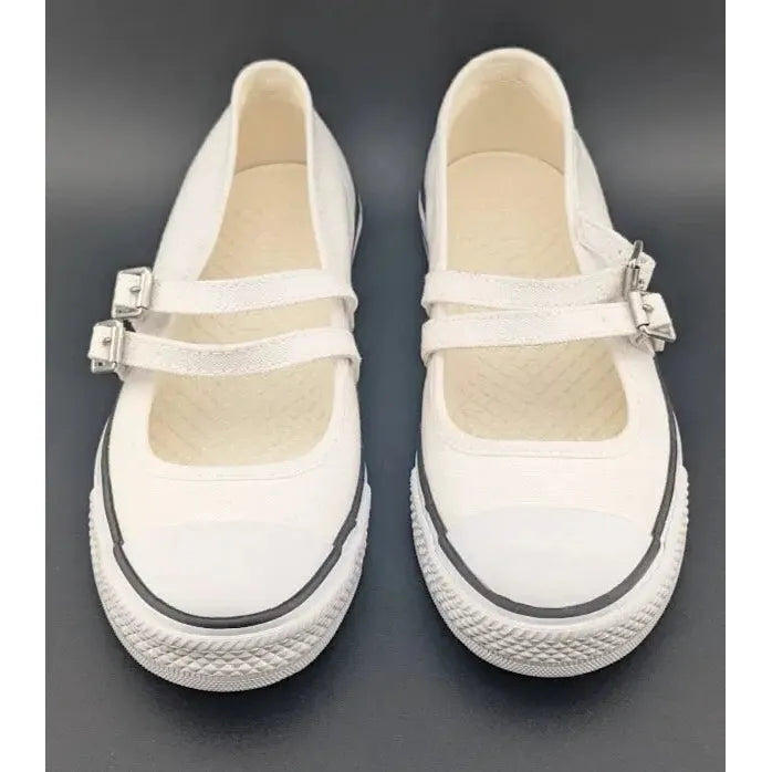 Converse Size 6 All Star Dainty Mary Jane Slip-on Womens CTAS White Canvas - SoleComfort.shoes