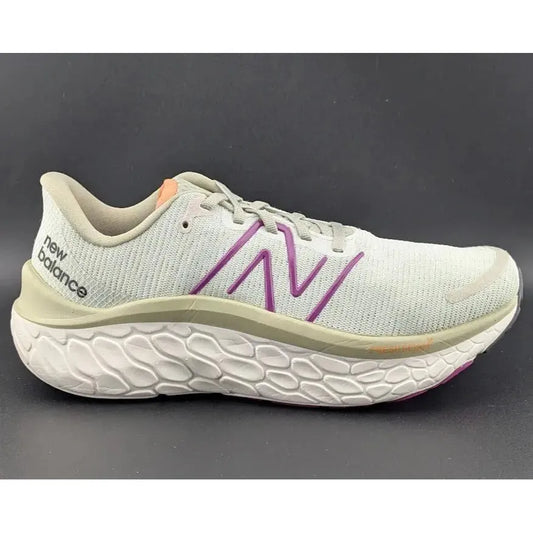 New Balance Womens 9W Foam Kaiha Road Mint/Plum/Mango Running Sneakers SoleComfort.shoes