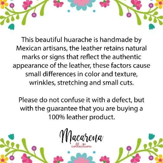 Macarena Sandals Women's Huarache Colorful Leather Mexican Style US Size 6.5-7 Macarena