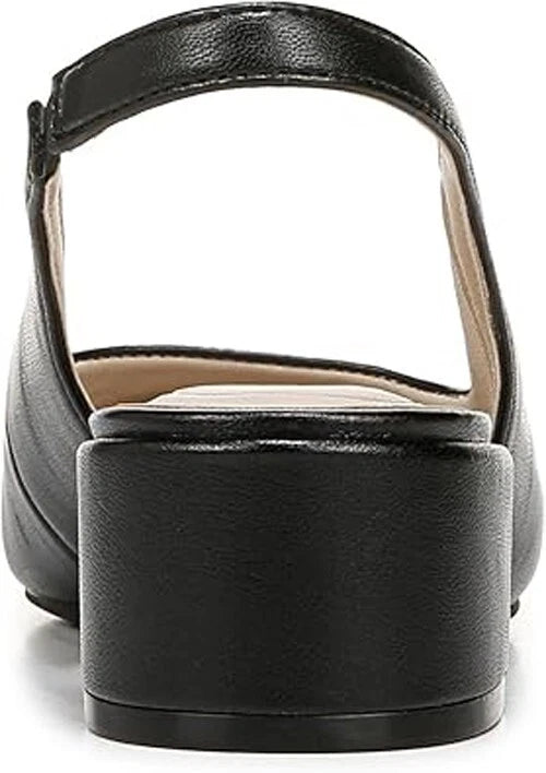 LifeStride Womens Becoming Toe Cap Slingback Heels Shoes Sizes 7, 8, 8.5