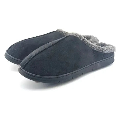 Father's Day***Wembley Mens Indoor/Outdoor Microsuede Slipper with Plush Fleece Lining L & XL Wembley