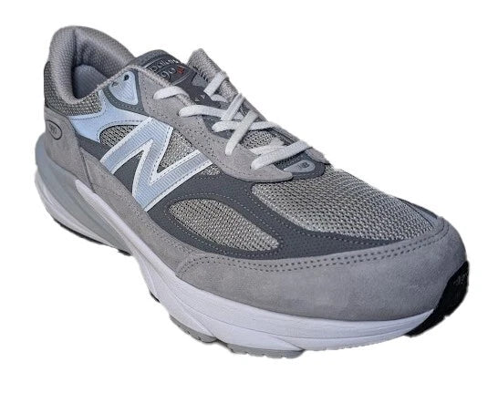 New Balance Men's 990v6 Made in USA Athletic Shoes Sneakers M990GL6 - Grey/White