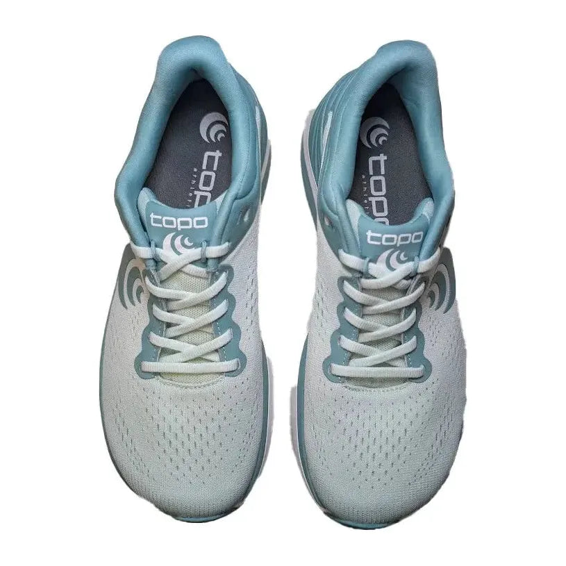 TOPO Ultrafly 4 Women's Size 7 | Mint Green Lace Athletic Running Sneakers Shoes Topo