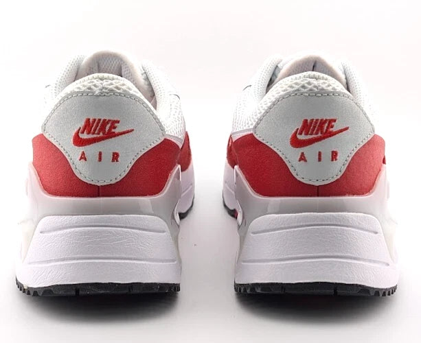 Nike Air Max System White/University Red DM9537-104 Men's Size 9