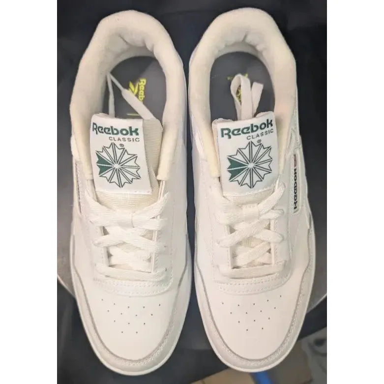 Pre-Owned Women’s Reebok Classic Court Advance | Club MEMT White/Green Sneakers EH2978 Reebok