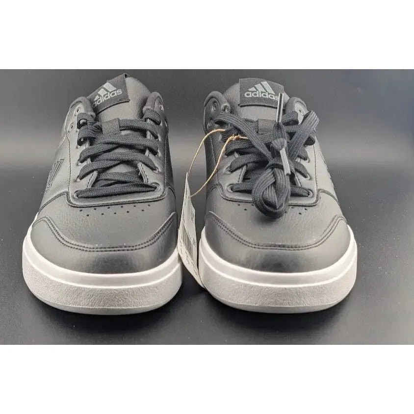 Men's adidas US Size 9 Park Street Tennis Sneaker Black/White Shoes IG9846 - SoleComfort.shoes