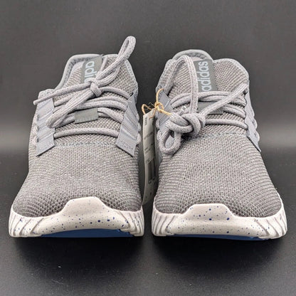 adidas Kaptir 3.0 Size 7.5 Wide Slip-on Running Sneaker Men's Shoes Gray Blue SoleComfort.shoes