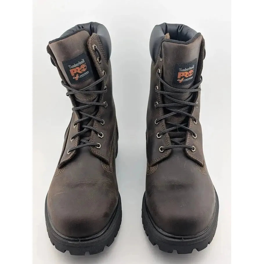 Timberland PRO Men's 26011 Direct Attach 8" Soft-Toe Brown TB038022242 Timberland