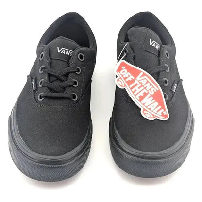 VANS Doheny - All Black Authentic Classic Canvas Skate Women's Shoe Sneaker Sizes 5, 5.5 and 6 VANS