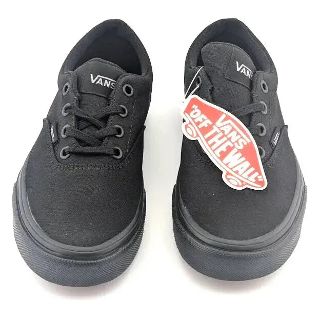 VANS Doheny - All Black Authentic Classic Canvas Skate Women's Shoe Sneaker Sizes 5, 5.5 and 6 VANS