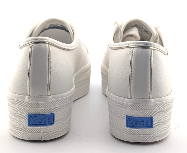 NEW Keds Triple Up Leather PIP/WT Go Athletic Platform Shoes Women's Size 8.5