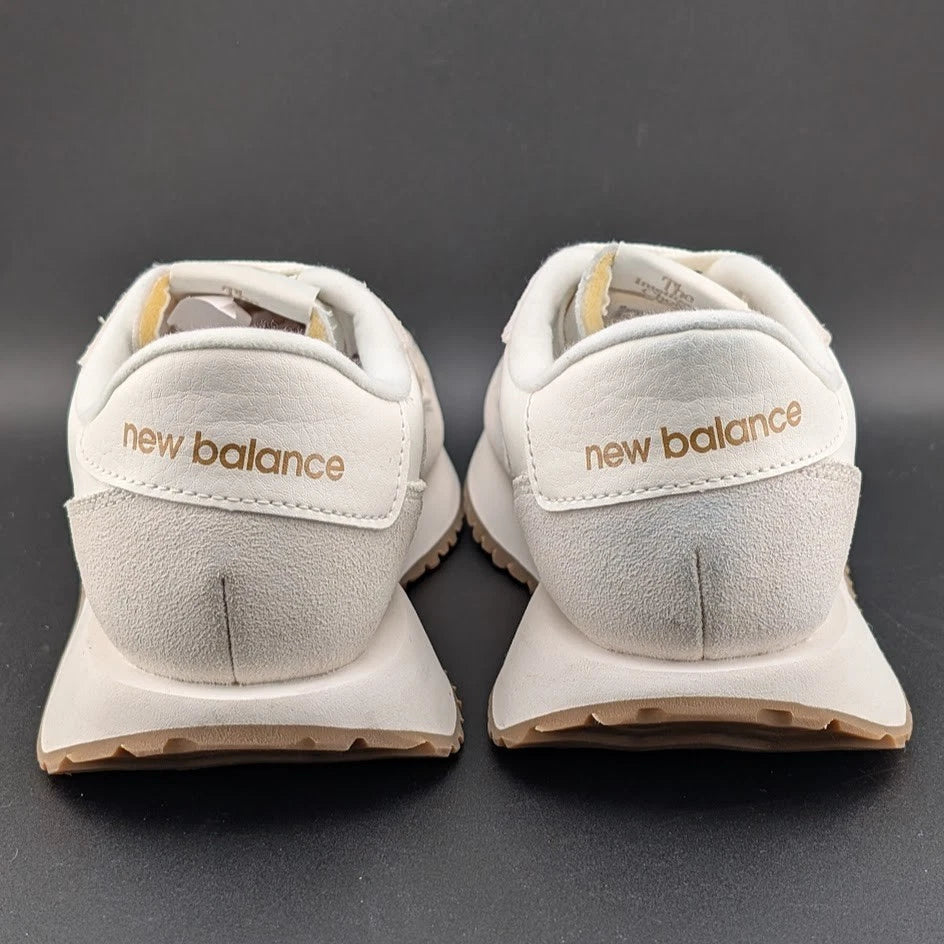 New Balance 237v1 Women's Size 8.5 Sea Salt Blk Gold Athletic Sneakers Shoes SoleComfort.shoes