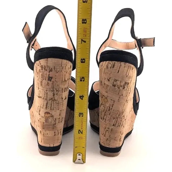 Women's Size 8 Platform Wedge 5.9" Heel Sandals Pumps Open Toe High Heels Shoes Merumonte