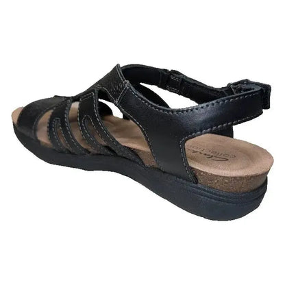 Women's Size 7.5M Clarks April Belle Sandal | 77018 | Leather Upper / Footbed Clarks