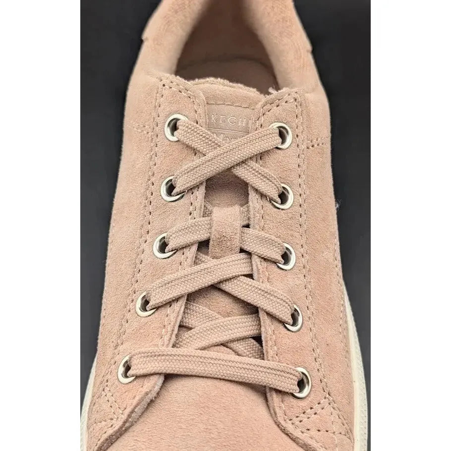 Skechers Womens Size 7.5 Martha Stewart Plateau Chic Lady Rose Suede Leather - SoleComfort.shoes