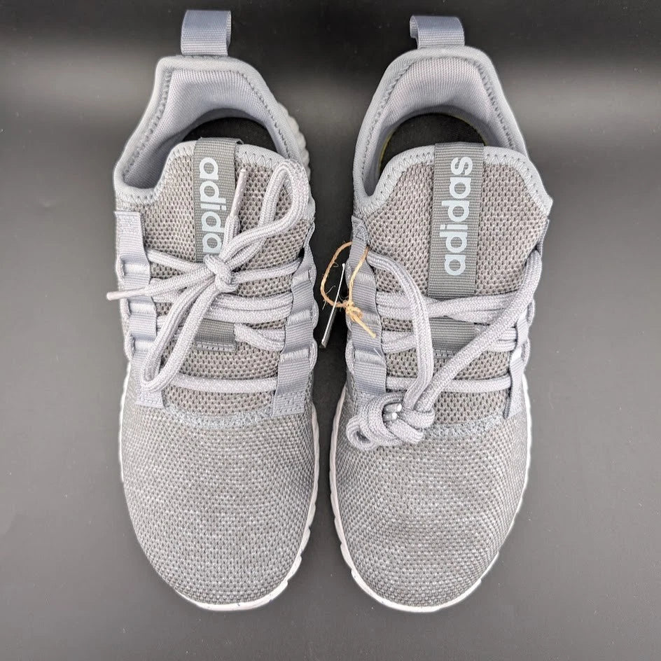 adidas Kaptir 3.0 Size 7.5 Wide Slip-on Running Sneaker Men's Shoes Gray Blue SoleComfort.shoes