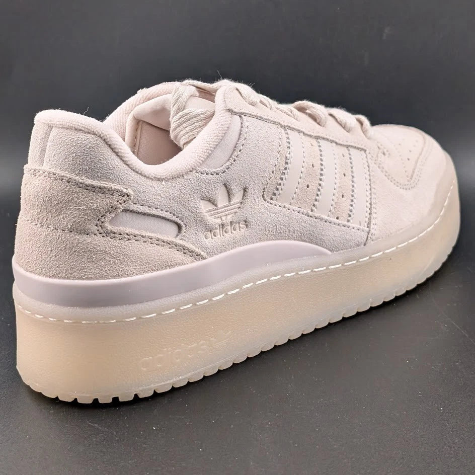 adidas Forum Bold Stripes Putty Mauve Cream White Women's Size 8.5 Sneaker SoleComfort.shoes