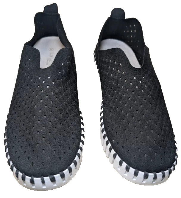 ILSE JACOBSEN HORNBÆK Women's Tulip 139 Black Slip-On Shoe Brand New Size 41 (9)