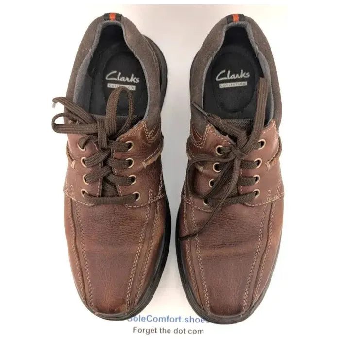 Men's Clarks Cotrell Walk Oxford, Tobacco Brown, Size 9.5 M US - SoleComfort.shoes