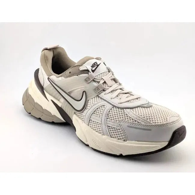 Nike Womens Size 9.5 V2K Run Sneaker Custom Color Ivory /Tan Casual Shoes IB1980 Nike