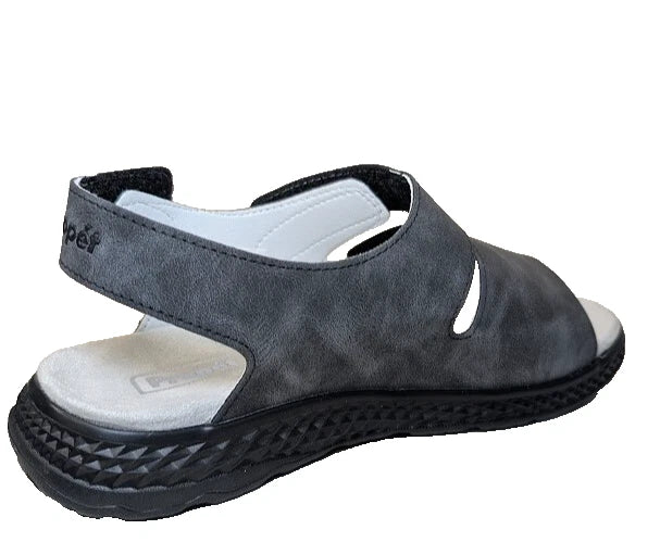 Propet Women's Travelactiv Scottsdale Sandals (Grey) - Size 8.5 WST033P