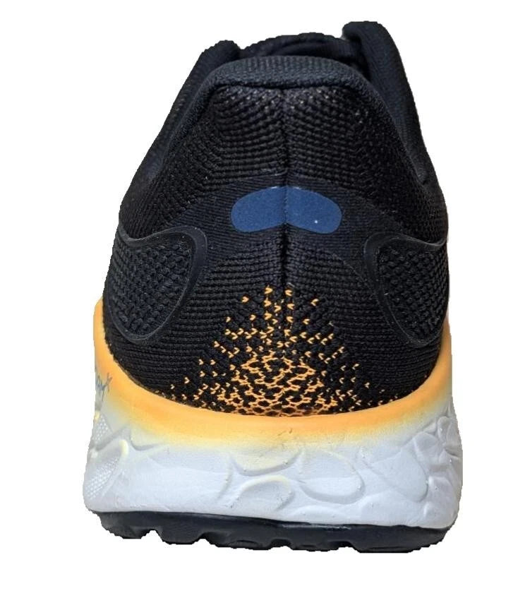 New Balance Fresh Foam X1080V12 Men's Running Shoes Size 13W Black/Hot Marigold