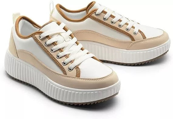 Women's Size 7 Fashion Sneakers Comfortable Casual Shoes Platform Athletic Shoes
