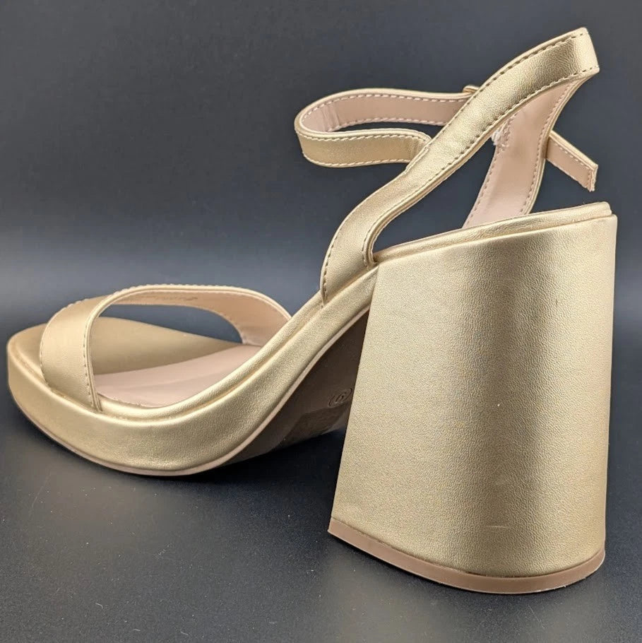 Dream Pairs Women Sz 9 Platform Chunky Heels Pumps College Style Party Wedding SoleComfort.shoes