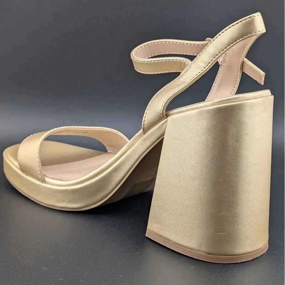 Dream Pairs Women Sz 9 Platform Chunky Heels Pumps College Style Party Wedding SoleComfort.shoes