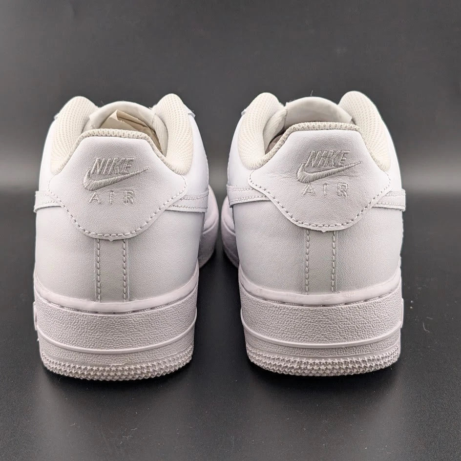 Nike Air Force 1 LE (GS) Low Triple White - Kids 7Y / Womens 8.5 SoleComfort.shoes